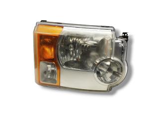 фара левая Land Rover Discovery 3 поколение L319 2008, 2.7 л., TD, 276DT, дизель, 6МКПП, stornoway grey / 907, внедорожник 5 дв., полный привод, правый руль, XBC500032