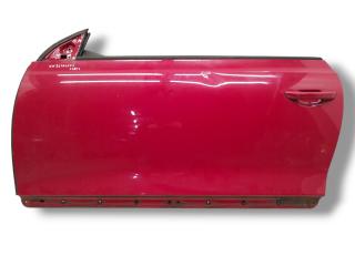 дверь передняя левая Volkswagen Scirocco 3 поколение 2010, 2.0 л., TDi, CBDB, дизель, 6МКПП, salsared / la3h, хетчбэк 3 дв., передний привод, правый руль, 1K8831055F