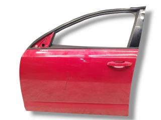 дверь передняя левая Skoda Octavia 3 поколение (A7) 5E 2013, 1.6 л., TDi, CLHA, дизель, 5МКПП, flash red / lf3k, лифтбэк, передний привод, правый руль, 5E0831051