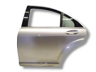 дверь задняя левая Mercedes-Benz S-Класс W221 2009, 3.0 л., CDi, OM 642.930, дизель, АКПП, iridiumsilber / 775, седан, задний привод, правый руль, A2217300305