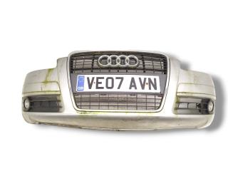 бампер передний Audi A6 4F/C6 2007, 2.0 л., TDi PD, BRE, дизель, 6МКПП, silbersee / ly7w, седан, передний привод, правый руль, 4F0807437C