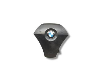 подушка безопасности водителя BMW 5 серия E60/E61 E60 2004, 2.5 л., i, M54 B25 (256S5), бензин, АКПП, orientblau / 317, седан, передний привод, правый руль, 33676138004D