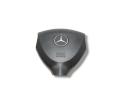 подушка безопасности водителя Mercedes-Benz A-Класс W169 2007, 2.0 л., CDi, OM 640.942, дизель, вариатор, polarsilber / 761, хетчбэк 5 дв., передний привод, правый руль, 1698600102 - фото №2