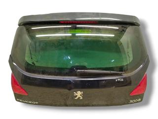 крышка багажника (дверь 3-5) Peugeot 3008 1 поколение 2011, 1.6 л., HDi, 9HR (DV6C), дизель, 6МКПП, noir perla nera / ktv, внедорожник 5 дв., передний привод, правый руль, 8701AP