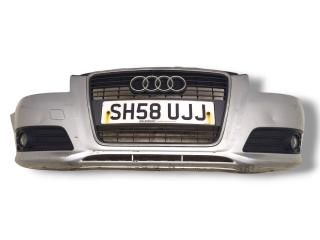 бампер передний Audi A3 8P [2-й рестайлинг] 2008, 2.0 л., TDi, CBBB, дизель, 6МКПП, eissilber / lx7w, хетчбэк 5 дв., передний привод, правый руль, 8P0807437H