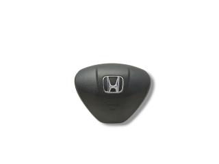 подушка безопасности водителя Honda Civic 8 поколение FK2 2006, 1.8 л., i-VTEC, R18A2, бензин, 6МКПП, cosmic gray / nh674p, хетчбэк 5 дв., передний привод, правый руль, 77800-SMG-G811-M1