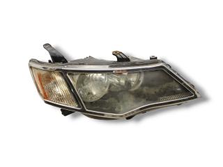 фара правая Mitsubishi Outlander 2 поколение CW 2007, 2.0 л., DiD, BSY, дизель, 6МКПП, medium purplish gray / a39, внедорожник 5 дв., полный привод, правый руль, 8301A152