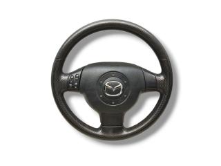 руль Mazda 2 1 поколение DY 2003, 1.2 л., i, бензин, 5МКПП, moondust silver / 20n, хетчбэк 5 дв., передний привод, правый руль, DD6332980A97, DE6057K00A97