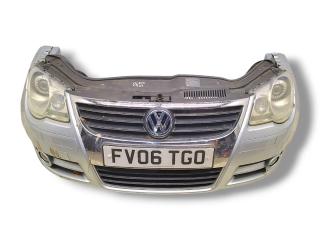 передняя часть (ноускат) Volkswagen Eos 1 поколение 2006, 2.0 л., FSI, BVY, бензин, 6МКПП, кабриолет, передний привод, правый руль
