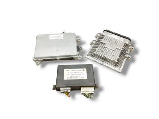 блок управления двигателем Jaguar S-Type 1 поколение [рестайлинг] X200 2004, 2.7 л., TD, AJD, дизель, АКПП, ultra violet / jjf, седан, задний привод, правый руль, 4R83-13B525-AB, 4R83-2C496-BF, 4R8Q-12A650-EE, 5WS40059E