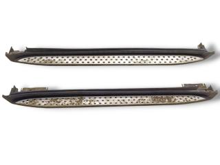 подножка Mercedes-Benz M-Класс W164 [рестайлинг] 2008, 3.0 л., CDi, OM 642.940, дизель, АКПП, iridiumsilber / 775, внедорожник 5 дв., полный привод, правый руль, A1646901475, A1646900610, A1646901375, A1646900510