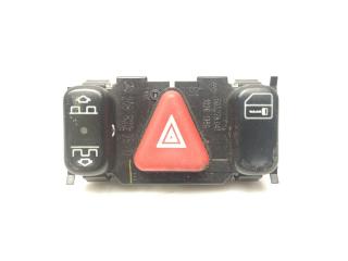 кнопка аварийной сигнализации Mercedes-Benz CLK-Класс W208/A208 [рестайлинг] A208 1999, 3.2 л., i, M 112.940, бензин, АКПП, голубой, 935, кабриолет, задний привод, правый руль, 2088202510