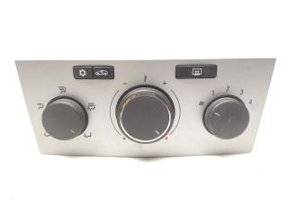 блок управления печки / климат-контроля Opel Astra H/Family [рестайлинг] 2007, 1.6 л., i, Z 16 XER, бензин, 5МКПП, чёрный, хетчбэк 5 дв., передний привод, правый руль, 13231058