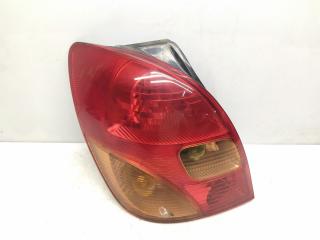 фонарь задний левый Toyota Corolla Verso 1 поколение E121 2004, 2.0 л., D-4D, 1CD-FTV, дизель, 5МКПП, синий, минивэн, передний привод, правый руль