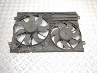 вентилятор радиатора Audi A3 8P [рестайлинг] 2005, 2.0 л., TDi PD, BKD, дизель, 6МКПП, avussilber / ly7j, хетчбэк 3 дв., полный привод, правый руль, 1K0121207A