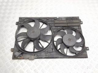 вентилятор радиатора SEAT Altea 1 поколение 2006, 2.0 л., TDi PD, BKD, дизель, 6МКПП, красный, минивэн, передний привод, правый руль, 1355D300191