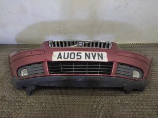 бампер передний Volvo V50 1 поколение 2005, 2.4 л., i, B 5244 S4, бензин, АКПП, ruby red / 454, универсал, передний привод, правый руль