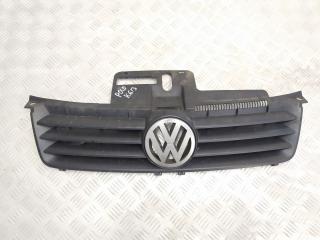 решетка радиатора Volkswagen Polo 4 поколение 2003, 1.9 л., TDi PD, ATD, дизель, 5МКПП, black magic / lc9z, хетчбэк 3 дв., передний привод, правый руль, 6Q0853651C