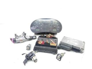 комплект для запуска (заводки) авто Volkswagen Polo 4 поколение 2005, 1.2 л., i, BMD, бензин, 5МКПП, reflex silver / la7w, хетчбэк 5 дв., передний привод, правый руль, 4B0905851N, 03D906033F, 6Q1937049D, 6Q0962103A