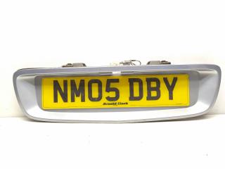 накладка под номер Nissan Primera P12 2005, 1.8 л., i, QG18DE, бензин, 5МКПП, серебро, лифтбэк, передний привод, правый руль