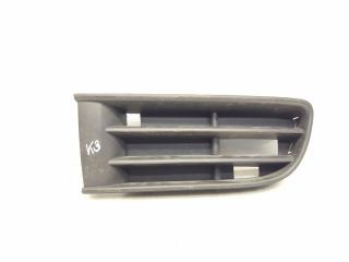 решётка бампера боковая левая Volkswagen Polo 4 поколение 2005, 1.2 л., i, BMD, бензин, 5МКПП, reflex silver / la7w, хетчбэк 5 дв., передний привод, правый руль, 6Q0853665