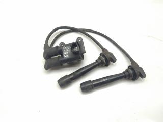 катушка зажигания Kia Rio 2 поколение JB 2008, 1.4 л., i, G4EE, бензин, 5МКПП, чёрный, хетчбэк 5 дв., передний привод, правый руль, 27310-26600