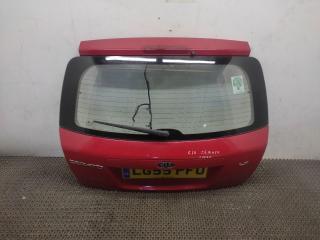 крышка багажника (дверь 3-5) Kia Cerato 1 поколение LD 2005, 1.6 л., MPI, G4ED, бензин, 5МКПП, classic red / vr, хетчбэк 5 дв., передний привод, правый руль, 73700-2F240