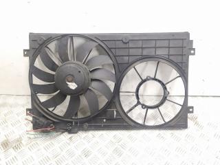 вентилятор радиатора Audi A3 8P [рестайлинг] 2006, 1.9 л., TDi PD, BXE, дизель, 5МКПП, голубой, хетчбэк 5 дв., передний привод, правый руль, 1K0121207T