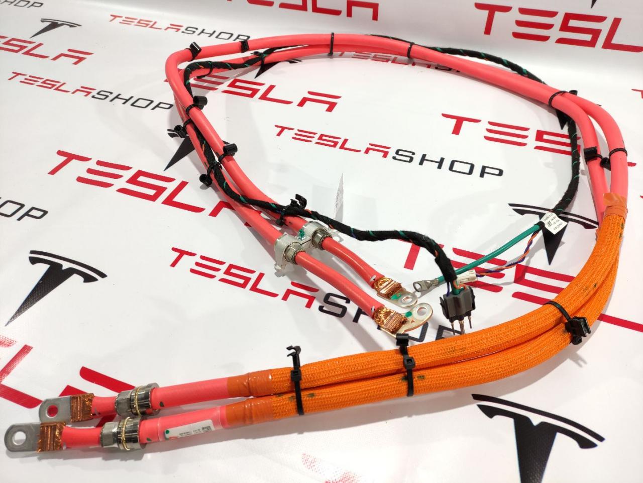 Кабель высоковольтный порта зарядки Tesla Model S 1 поколение 2015, 1004874-00-E - фото №1