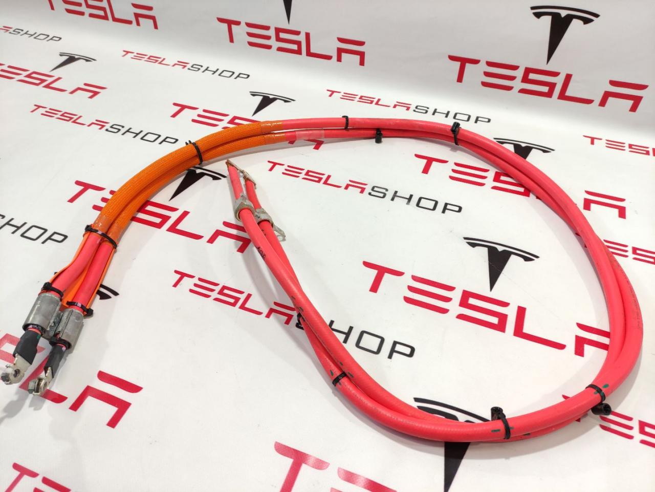 Кабель высоковольтный порта зарядки Tesla Model S 1 поколение 2015, 1006033-00-B, 1030182-00-B - фото №1