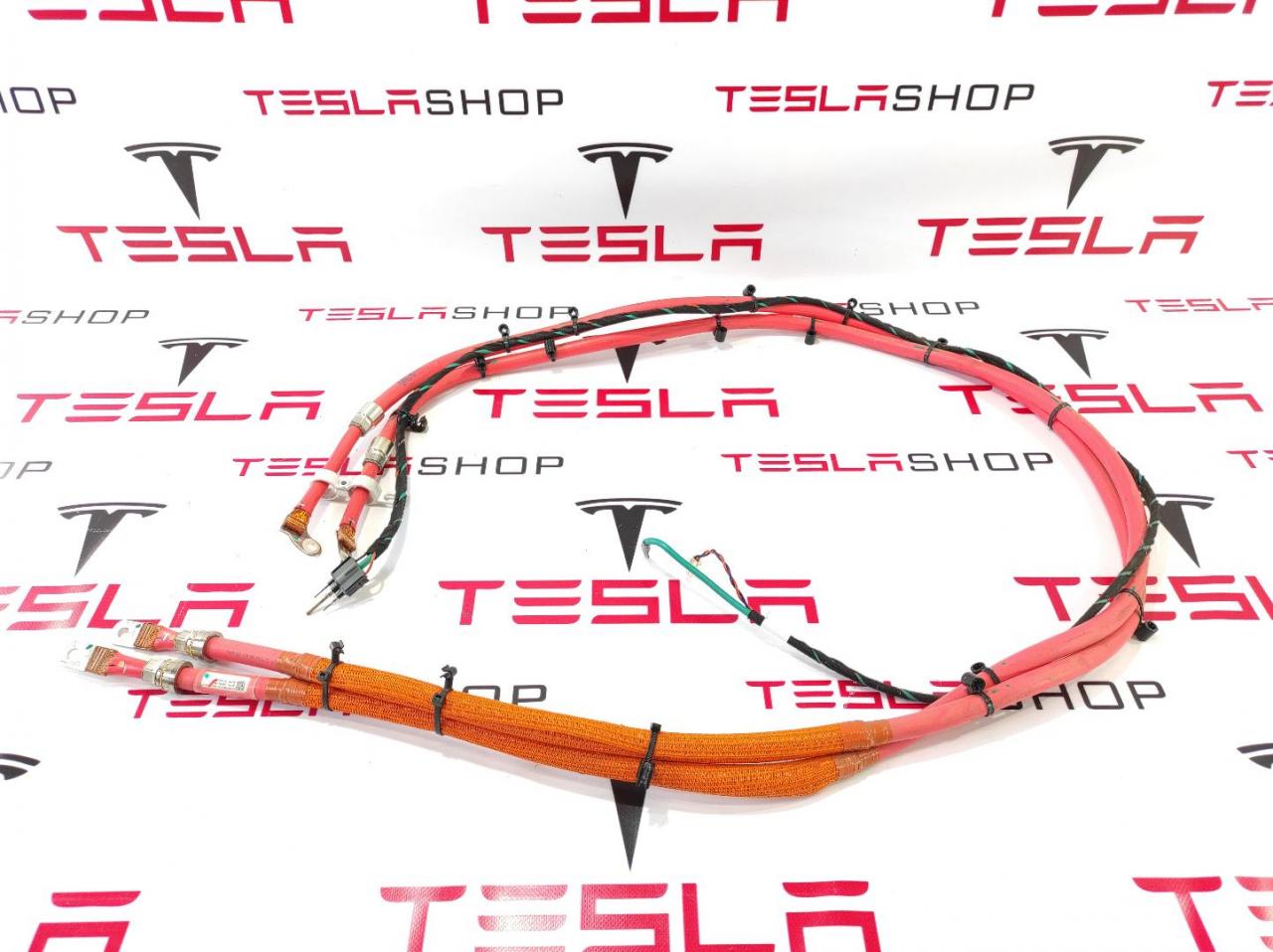 Кабель высоковольтный порта зарядки Tesla Model S 1 поколение 2016, 1004874-00-E - фото №1