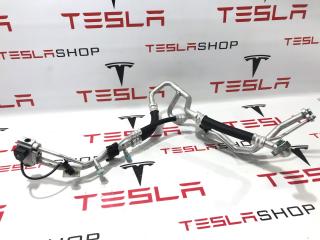 трубка кондиционера Tesla Model S 1 поколение 2015, 6008481-00-B, 1031670-00-F