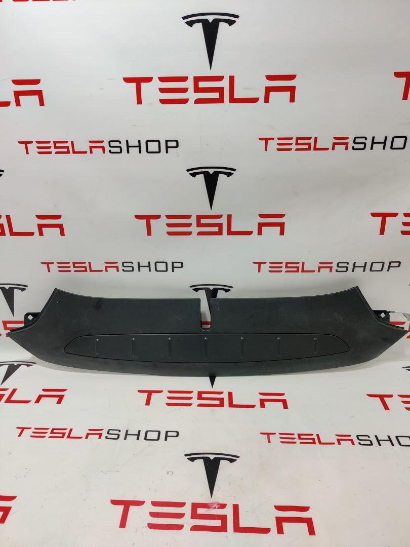 Подкапотный пластик бокса Tesla Model X 1 поколение (2015 - 2021), 1036234-00-F, 1036235-00-E - фото №1