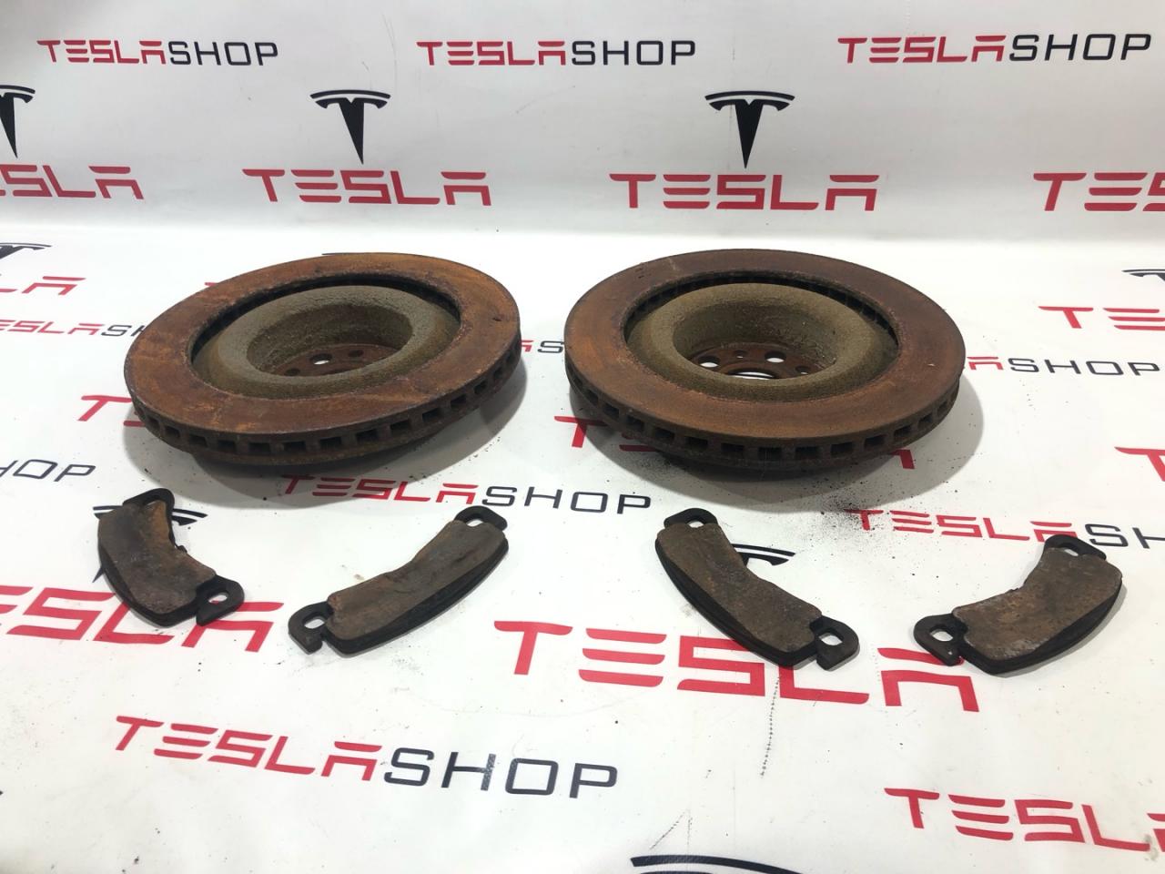 диск тормозной передний Tesla Model S 1 поколение (2012 - 2016), 1420611-00-D, 1420621-00-B, 1420622-00-B - фото №1