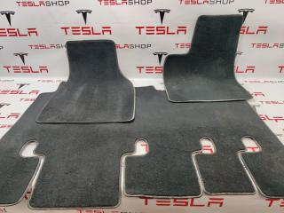 Коврики салона Tesla Model X 1 поколение 2018, 6005972-00-G