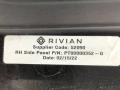 Накладка багажника внутренняя (пластик) Rivian R1T 1 поколение 2022, PT00016619, PT00000468, PT00002098-K, PT00000358-F, PT00000368 - фото №6