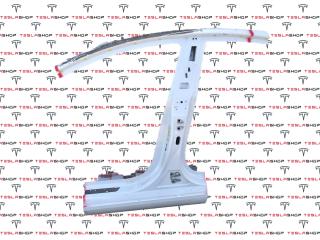 Стойка кузовная центральная левая Tesla Model 3 1 поколение 2019, электро, 1504887-S0-A, 1080019-S0-B