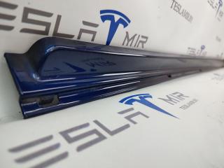 Молдинг накладки порога правый Tesla Model S 1 поколение [рестайлинг] 2017, 1012217-00