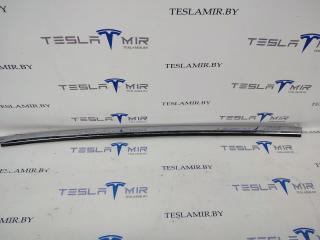Молдинг двери (хром) задний левый Tesla Model S 1 поколение [рестайлинг] 2019, 1038395-80, 1095789-00