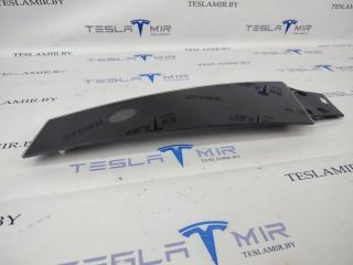 Накладка стойки B наружная правая Tesla Model S 1 поколение [рестайлинг] 2017, 1092307-00, 1083900-00, 1004535-00