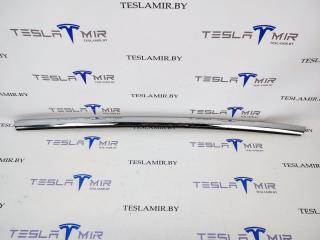 Молдинг двери (хром) задний правый Tesla Model S 1 поколение [рестайлинг] 2017, 1038396-80, 1095921-00