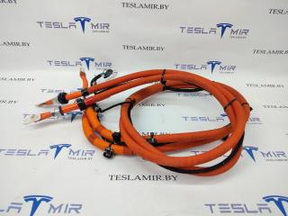 Кабель силовой высоковольтный порт зарядки - чарджер Tesla Model S 1 поколение [рестайлинг] 2017, 1065730-00, 1055873-10