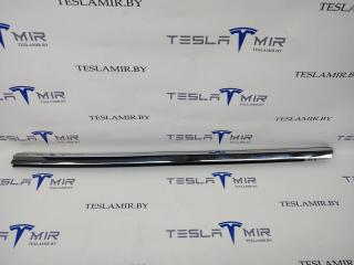 Молдинг двери (хром) передний левый Tesla Model S 1 поколение [рестайлинг] 2017, 1095786-00, 1038393-00