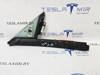 Форточка (стекло треугольник) двери передняя левая Tesla Model S 1 поколение [рестайлинг] 2017, 43R-001074, 6006644-00, 1032610