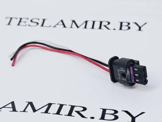 Разъем (фишка) проводки ПТФ Tesla Model 3 1 поколение 2021, 1077392-00, 1077391-00