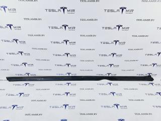 Молдинг накладки порога левый Tesla Model S 1 поколение [2-й рестайлинг] 2022, 1012215-00