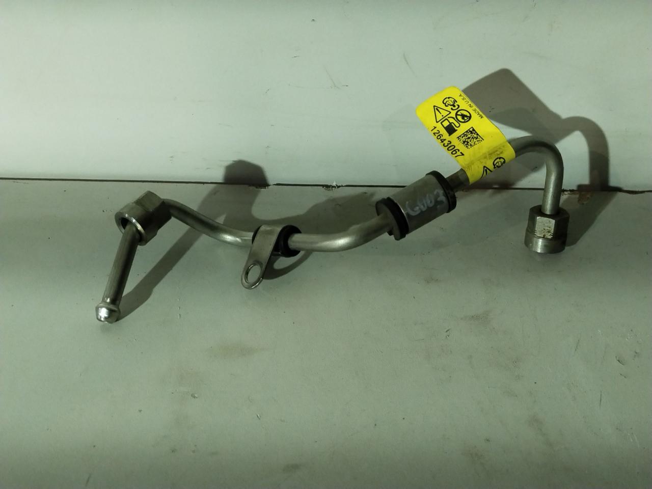 трубка топливная Chevrolet Cruze 2 поколение 2017, 1.4 л., бензин, АКПП, седан, 12643067 - фото №1