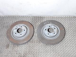 диск тормозной передний Acura MDX 4 поколение 2022, 3.5 л., бензин, АКПП, серый, внедорожник 5 дв.