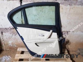 обшивка двери задняя левая BMW 5 серия E60/E61 2007, 2.0 л., дизель, МКПП, седан, передний привод
