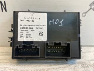 блок управления крышкой багажника Maserati Grecale 1 поколение M182 2023, 2.0 л., бензин, АКПП, внедорожник 5 дв., полный привод, правый руль, 670298248